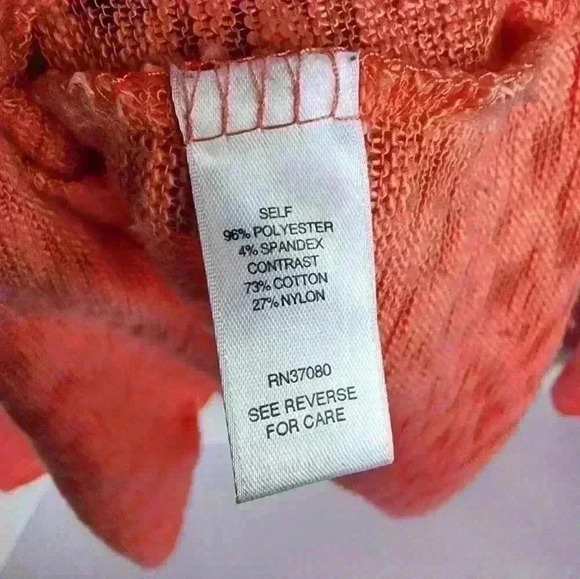 Cato Women's Long Sleeve Knit Top Pink Floral Size L - Picture 5 of 6